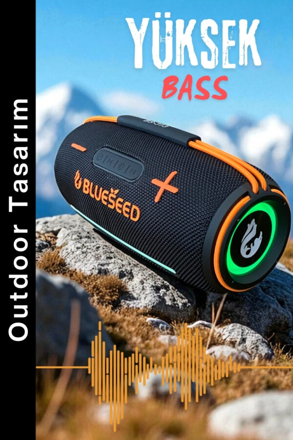 BS-313 Bluetooth Hoparlör 20W 5 Renk - Görsel 3