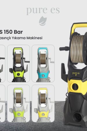 Pure ES 150 Bar Yüksek Basınçlı Yıkama Makinesi