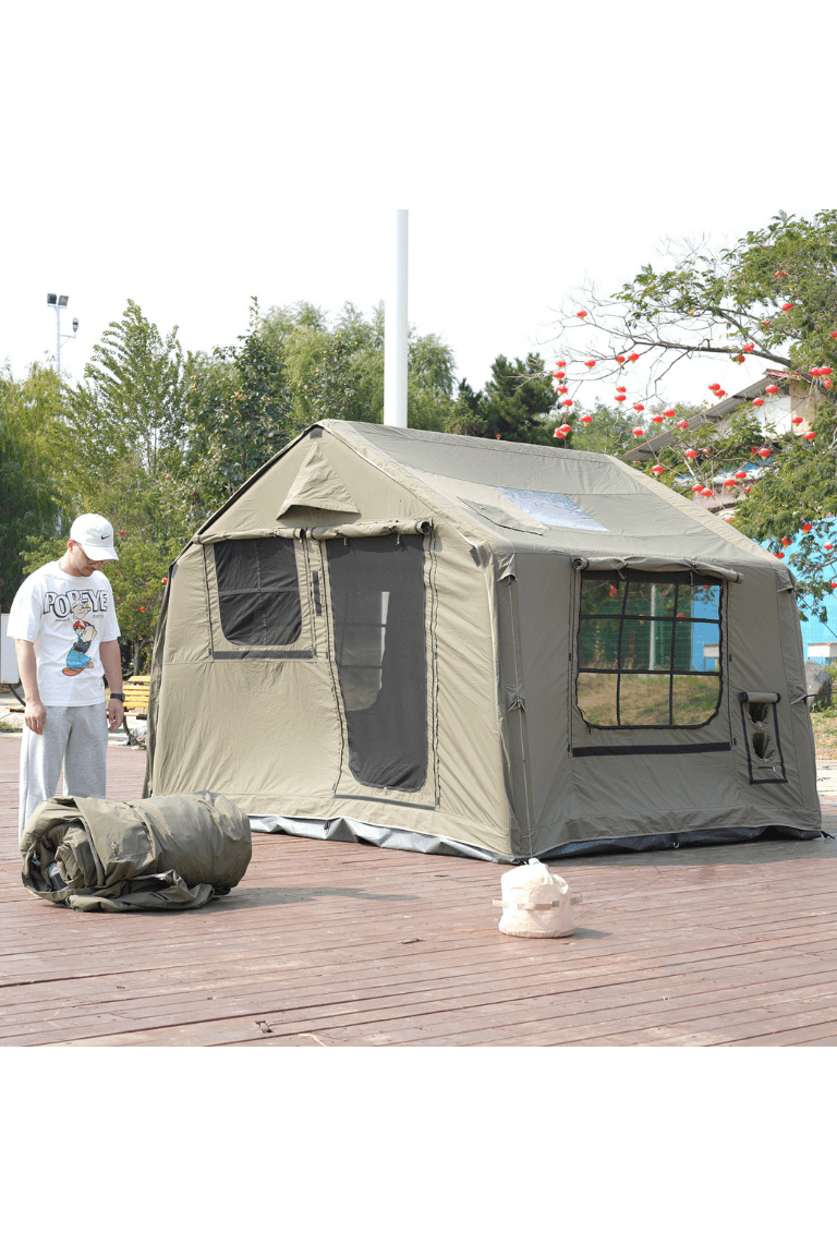 Pure ES 14-16 Kişilik Şişme Kamp Çadırı – Su Geçirmez, Geniş Aile Tipi - Görsel 5